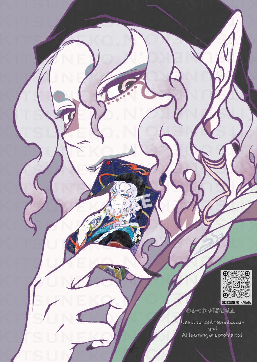 来年公開！
#劇場版モノノ怪 蛇神
第二弾ムビチケ描きました。

よろしくお願いします！