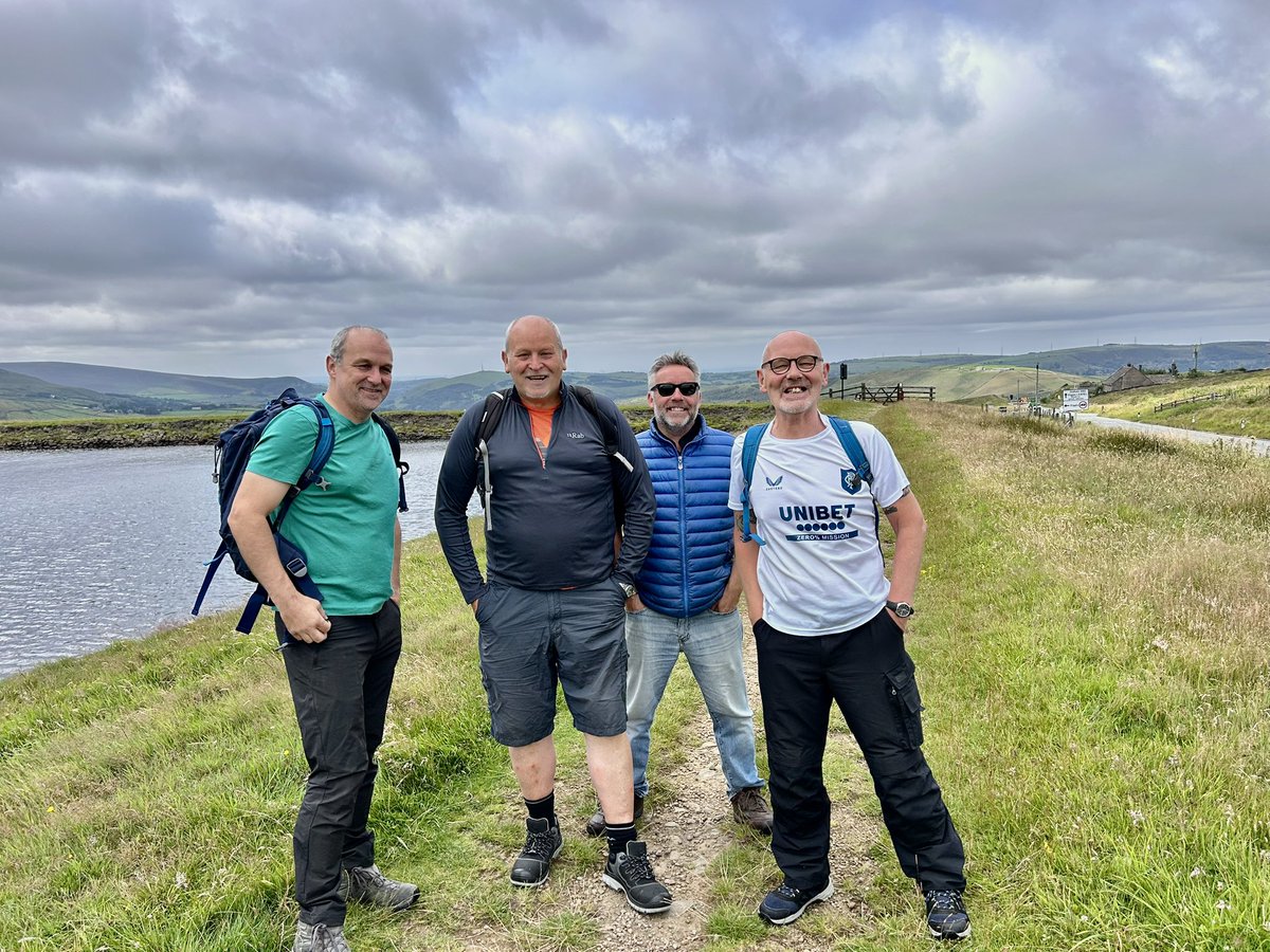 Had a great walk out with oast and present first bus drivers yesterday. Walked from Marsden to Greenfield, 9 miles.