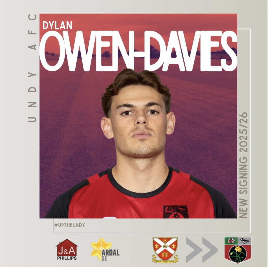 Dylan Owen Davies 📝

We're delighted to announce the signing of Dylan Owen Davies to the club. Signing from Abergavenny, with previous stints at Cardiff Met and TNS!

🔴⚫️

#UpTheUndy