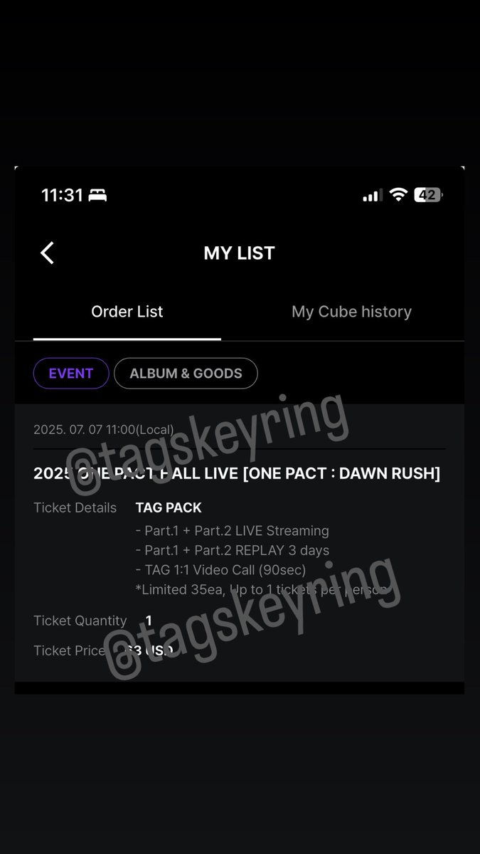 TagsKeyring's tweet photo. 일본에서 원팩트 콘서트 정말 최고였어요🥹💙 처음으로 단독 공연을 직접 볼 수 있어서 너무 감동이었고, 멤버들의 라이브 실력에 다시 한번 놀랐어요. 무대 위에서 반짝이는 모습, 아직도 잊을 수 없어요✨

#hellolive_ONEPACT @hellolivetv 
#ONEPACT #원맥트 #ARMADAENT
#ONEFACT_DAWNRUSH https://t.co/K5EPfZub5A