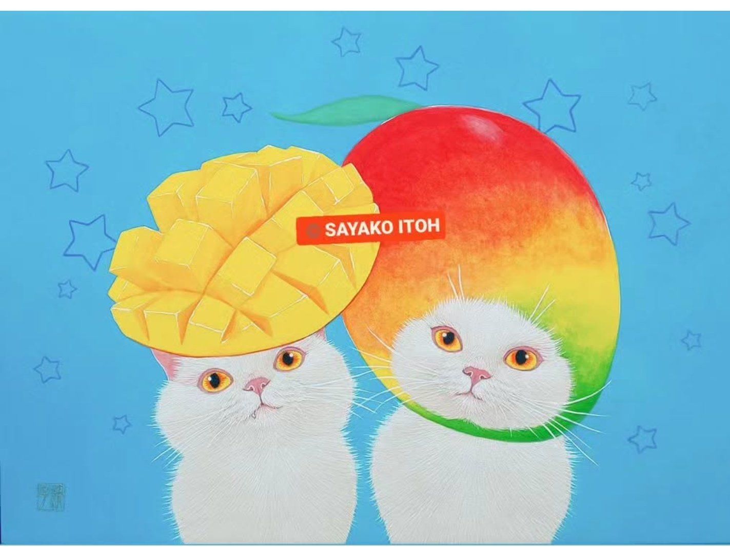 死ぬ程可愛い猫の油絵(^^) 伊藤清子🌟 Sayako Itoh on X: 