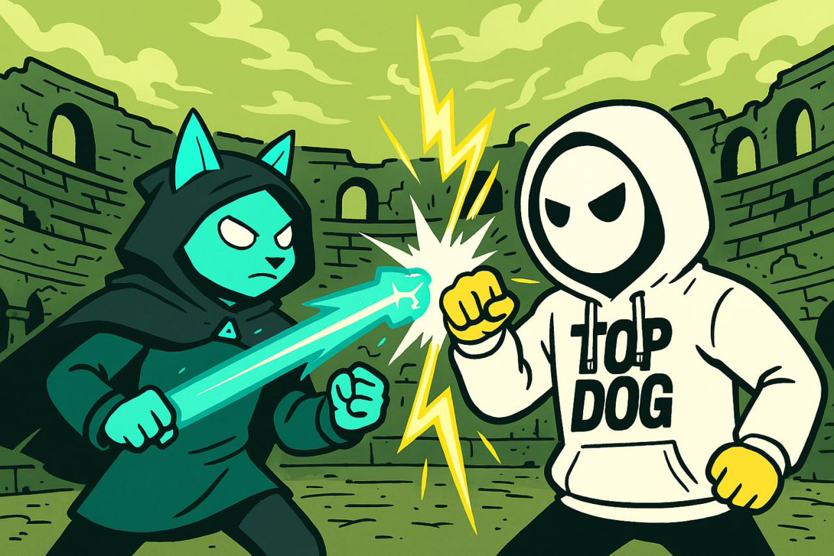 Another banger news is here Dawgs. 

Our homie <a href="/CatCabal_hl/">Catbal</a> just pulled up with 5 WLs for Illumeownati to bless the TopDog fam.

Here’s the play: 
1️⃣ Join TopDog Battle Arena → topdog.gg/battle-royals/…
2️⃣ Like + RT this post
3️⃣ Drop your TopDog Handle in the replies.

First come,