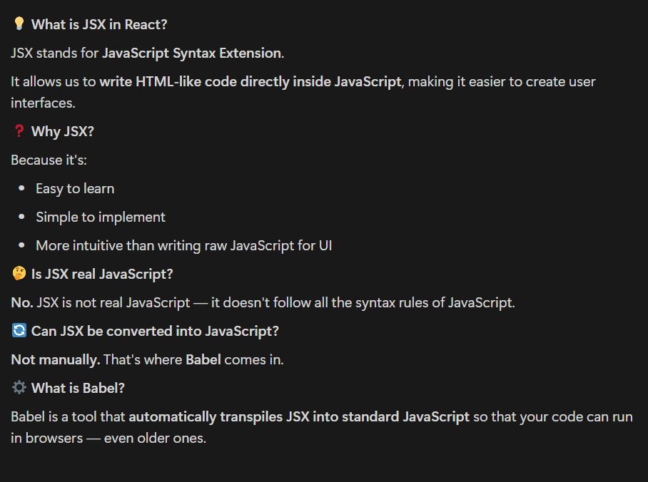 LearnWithAnkit's tweet image. Hey Everyone,
Do you know this in React.js?
#ReactJS #JSX #JavaScript #WebDevelopment #FrontendDev #100DaysOfCode #LearnReact