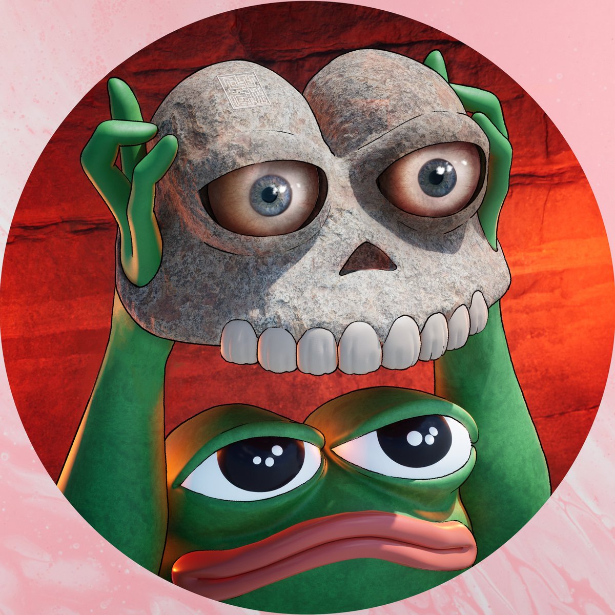 SkopToken's tweet photo. Even a frog can wear a crown of skulls – true strength isn’t size, it’s spirit. $SKOP

#SKOP #SkullsVibes #SkullsGang #SkullPower #FrogMood #FrogEnergy #CoolFrogsOnly https://t.co/fsIwfambh6