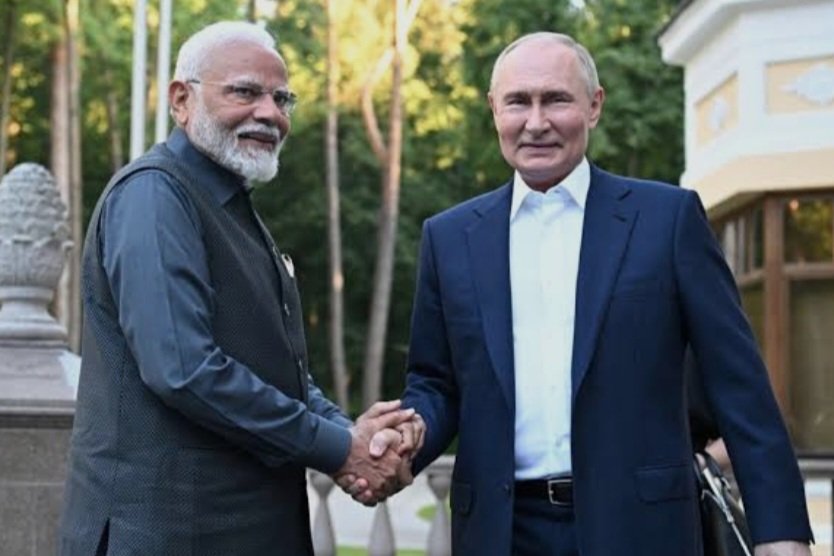 BREAKING –

भारत का कहना है कि रूस एक ऐसा मित्र है जिसे हम नहीं छोड़ सकते - एक बहुत ही विशेष और विश्वसनीय साझेदार।✍️