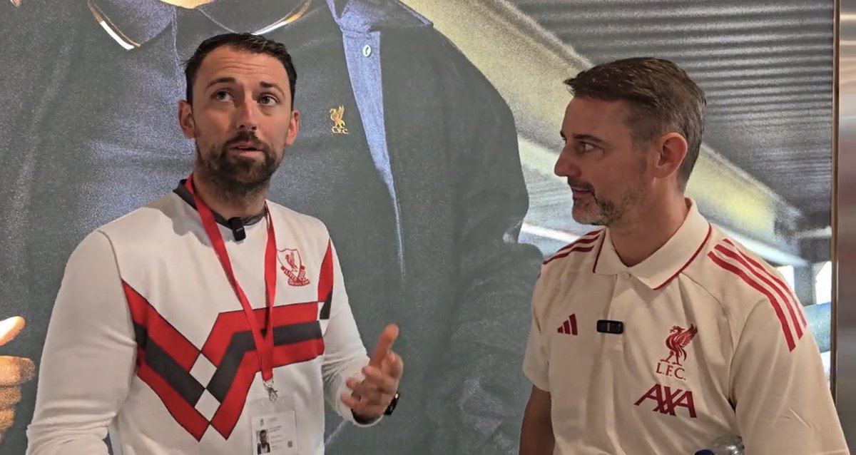The Redmen TV (@theredmentv) on Twitter photo Somewhat sleep deprived after a 24 hour travel back from Tokyo but a pleasure to chat with Liverpool legend John Aldridge and Lee Dwerryhouse this morning at the opening of the fantastic <a href="/LFCRetail/">Liverpool FC Retail</a> store at Anfield 😍 Somewhat sleep deprived after a 24 hour travel back from Tokyo but a pleasure to chat with Liverpool legend John Aldridge and Lee Dwerryhouse this morning at the opening of the fantastic <a href="/LFCRetail/">Liverpool FC Retail</a> store at Anfield 😍