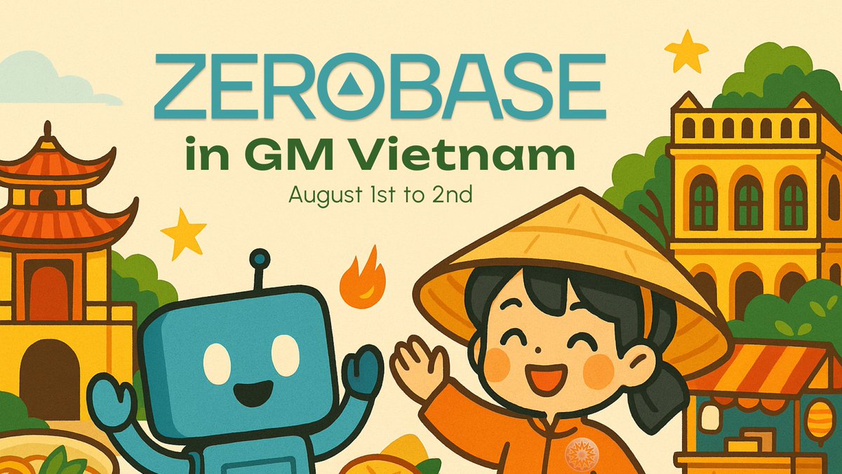 ZEROBASE (@zerobasezk) on Twitter photo Hello Hanoi🩵
We are here in 𝗚𝗠 𝗩𝗶𝗲𝘁𝗻𝗮𝗺 🫰🏻
Tag us if you spot anyone from our team👀
<a href="/gmvn_official/">GM VIETNAM (🌞,🇻🇳) | Vietnam Blockchain Week</a> #GMVietnam2025 Hello Hanoi🩵
We are here in 𝗚𝗠 𝗩𝗶𝗲𝘁𝗻𝗮𝗺 🫰🏻
Tag us if you spot anyone from our team👀
<a href="/gmvn_official/">GM VIETNAM (🌞,🇻🇳) | Vietnam Blockchain Week</a> #GMVietnam2025