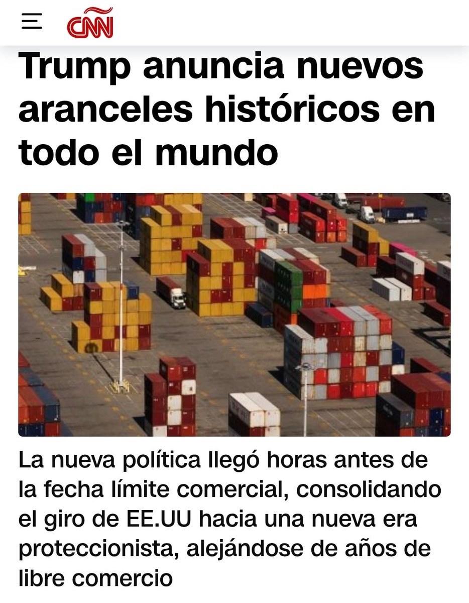 Llegó la hora cero para el alza súbita de aranceles de Estados Unidos al mundo. Algunas posibles consecuencias: subida de precios en EU y el mundo, reducción del comercio mundial, proliferación global del proteccionismo y mayor deuda externa en países pobres.