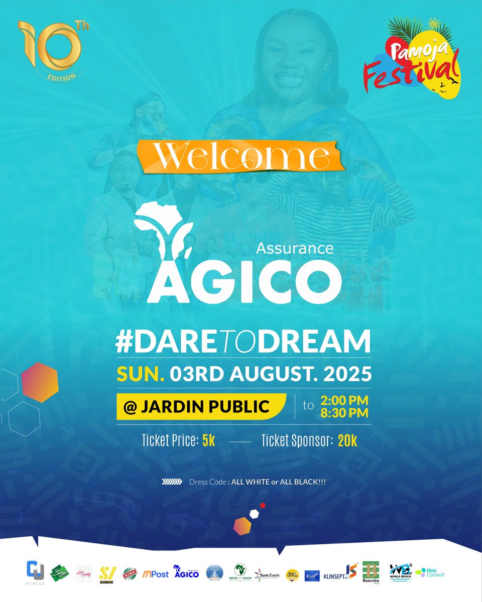 @pamojafestival10 RDV à ne pas rater. Kaze imihezagiro ivanze n'akanyamuneza irabarindiriye kuko twarakombowe. #tuzohezagirwa cane. na Assurance yanyu izoba ihari ku bwanyu.