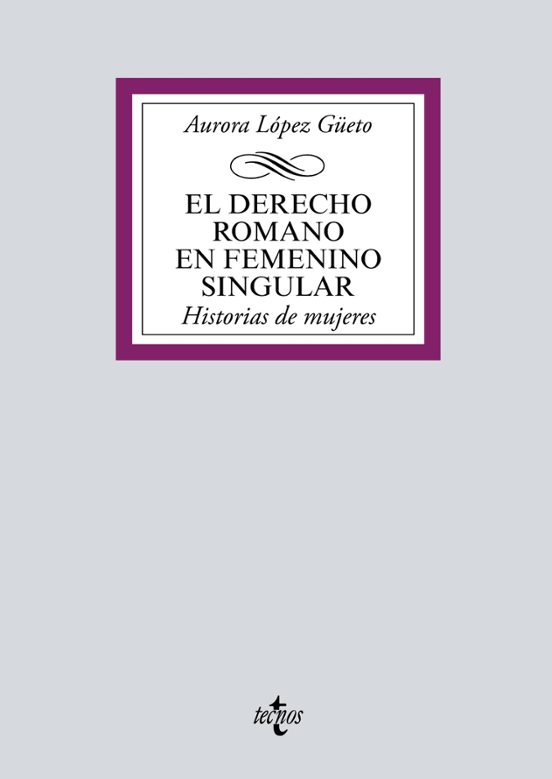 <a href="/alquicel/">ConsueloSanzdeBremond</a> La doctora en Derecho Romano <a href="/Aurolopezg/">Aurora López Güeto</a> es una de las mayores expertas de España en mujeres de la Antigua Roma. Es amiga mía. Si lo necesitas, os pongo en contacto. Mucha suerte, <a href="/alquicel/">ConsueloSanzdeBremond</a>.