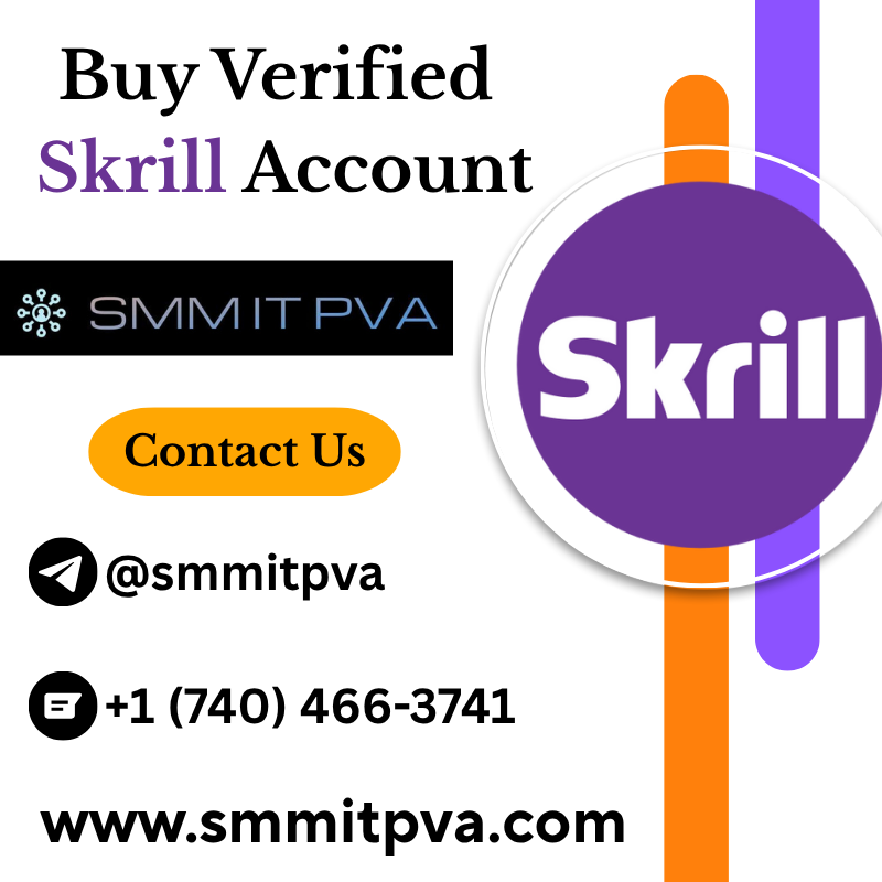 Buy Verified Skrill Account
#sscmissmanagment #SonOfSardaar2review #skrillex #Skrill #SkrillAccount #BuySkrillAccount #VerifiedSkrillAccount 

Contact Us
➤Email: smmitpva@gmail.com
➤Telegram: <a href="/smmitpva/">smmitpva</a>
➤WhatsApp: +1 (740) 466-3741

smmitpva.com/product/buy-ve…