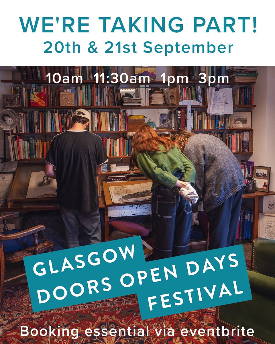 We are taking part in <a href="/Glasgowdodf/">GlasgowDoorsOpenDays</a> 2025!

➡️ Tour our collection with Custodian <a href="/GraySorcha/">Sorcha Dallas Gray</a> &amp; our new exhibition ‘The City’ curated by Holly Rennie Brown

👨‍👧‍👦 Kids activities including building a <a href="/Minecraft/">Minecraft</a> ‘Glasgow of the Imagination’

🎟️ Booking essential, link in bio👆🏽