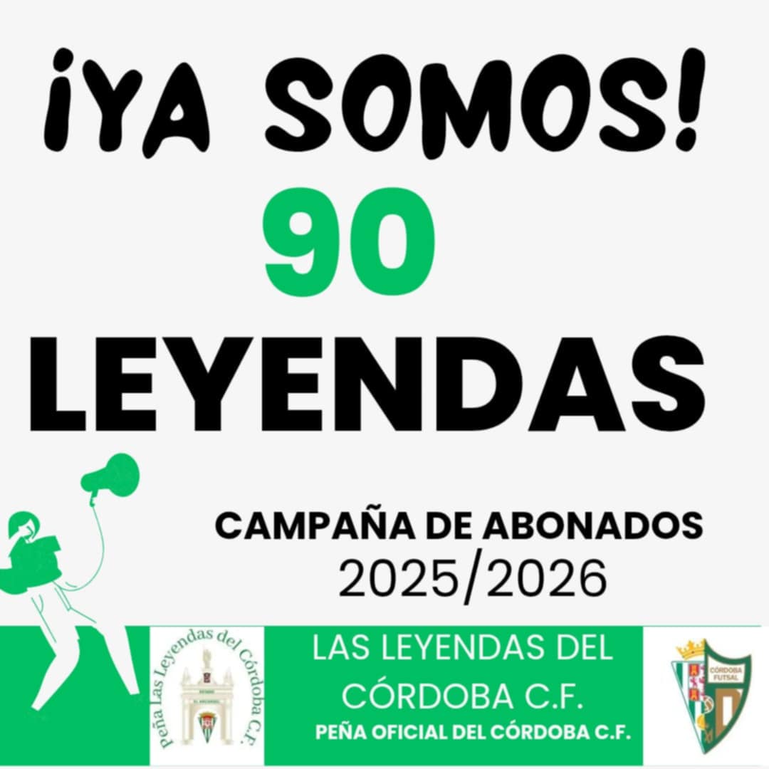 Peña Las Leyendas del Córdoba CF tweet media