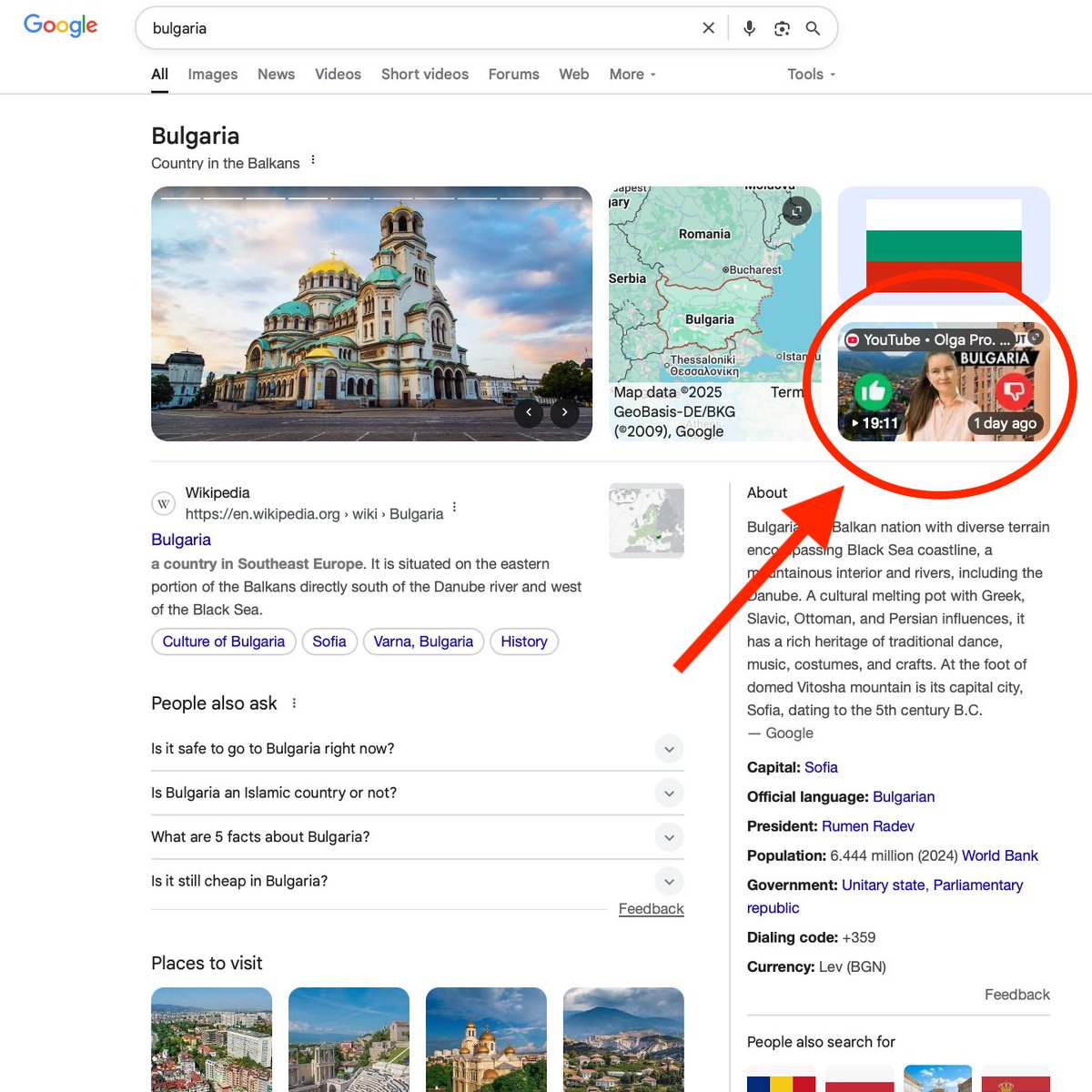 OlgaPro20's tweet photo. Seeing my new video show up on the front page of Google when you search “Bulgaria” honestly made my day. Watch it here 👉 https://t.co/oCfCaMo9se
Moments like this feel like a quiet win. https://t.co/FTlTv6fN7G