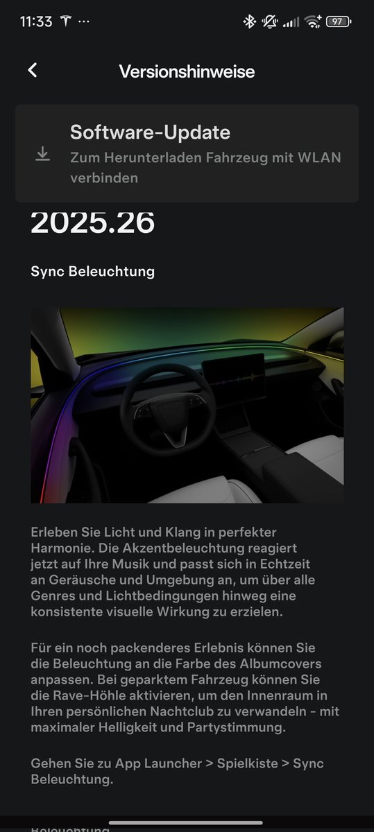 marioellerbrock's tweet image. Warum ich #Tesla fahre ?
Ein Grund ist das ich immer neue Funktionen bekomme ohne eine Werkstatt besuchen zu müssen. Nach knapp 2 Jahren habe quasi ein anderes Auto. Und das gratis. 

#SoftwareUpdate #Zukunft #Technologie #Elektromobilität #Innovation #TeslaSoftware