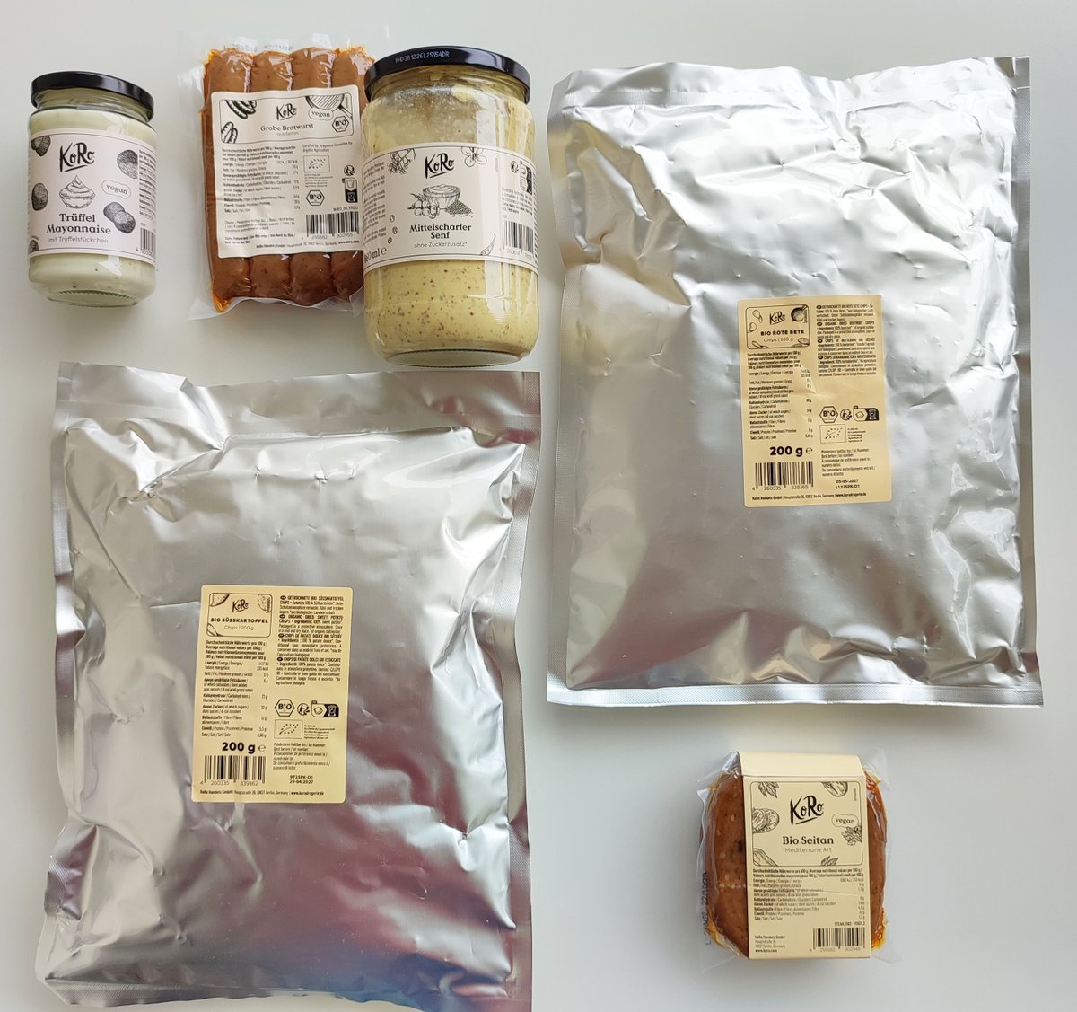 papillonmyosoti's tweet photo. 🔥 Barbecue 100% vegan avec #KoRo
Voici le kit ultime🌱
🥔 Chips patate douce bio
🍠 Chips betterave bio
🌭 Saucisses vegan
🍔 Seitan méditerranéen
🍄 Mayo truffe vegan
🥄 Moutarde mi-forte
💥 Le goût sans compromis 👀
#VeganBBQ #PlantBased #Bio #BarbecueTime #BBQ https://t.co/NYMPEAxx0v