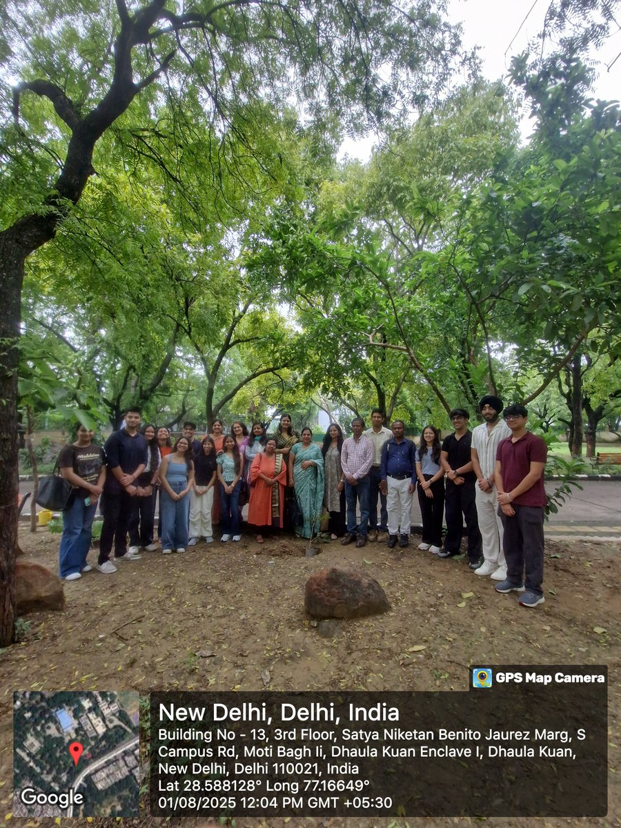 TTDSVCDU's tweet photo. Department of Commerce organized a Tree Plantation Drive on 01 August 2025 (New Academic Session) https://t.co/8UYmvfdrwT