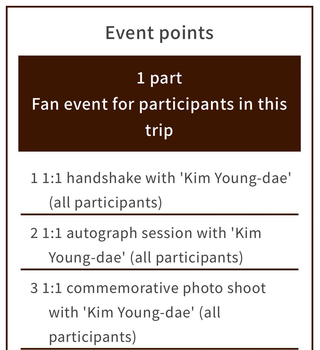 kimyoungdae_th's tweet photo. 2025 KIM YOUNGDAE FAN MEETING in SEOUL 

~𝐃𝐄𝐀𝐑 𝐌𝐘 𝐀𝐔𝐓𝐔𝐌𝐍 𝐘𝐎𝐔𝐍𝐆~ 

📅 October 18, 2025 (Sat)
🧡 122,000 เยน - 187,000 เยน

🖇️ : https://t.co/iL5BlGQUTG 

#คิมยองแด #KimYoungDae #김영대 #キムヨンデ #金永大 https://t.co/STDamXJoq0