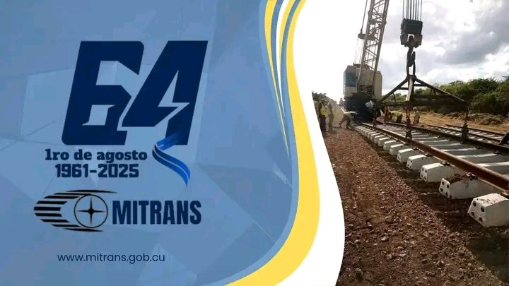 1ro de Agosto 64 Aniversario del Ministerio de Transporte 
#Cuba
#CubaViveEnSuHistoría