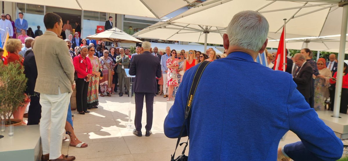 To Switzerland - the Republic and Canton of Geneva, I
want to offer heartfelt thank you on Swiss National Day:

For humanitarian missions to launch . . .
For hope to reach those who need it most . . .

Geneva is not just our workplace. It is where global challenges meet shared