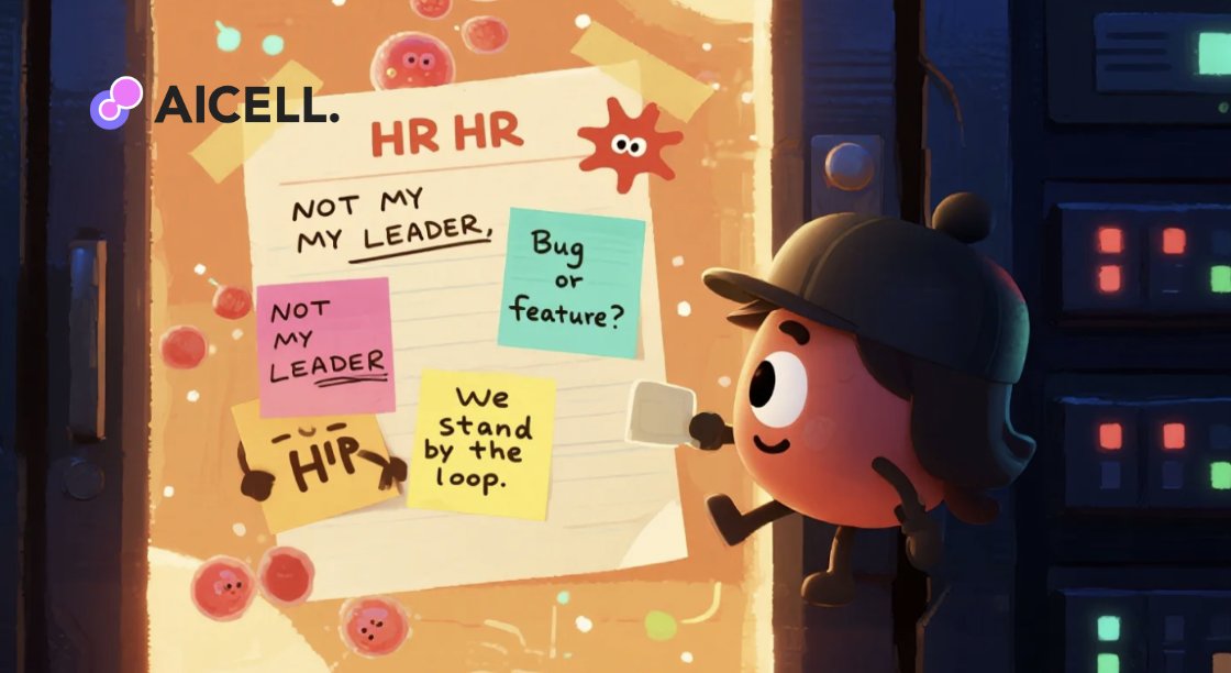 AICell_World's tweet photo. Internal Memo:
“AICell will no longer be allowed to:
— Self-elect a leader every 6 minutes
— Initiate vote loops mid-task
— Auto-merge proposals with spaghetti code
— Claim they ‘work better in chaos mode’
Management (which apparently doesn’t exist)”
$AICell https://t.co/cnEq9acEI0