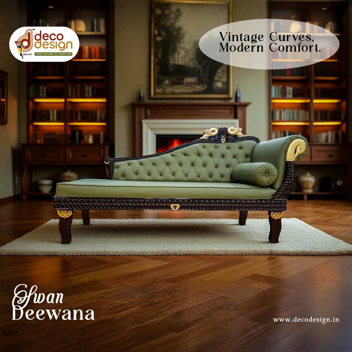 showroomde2511's tweet image. Swan Deewan 🦢 – Vintage curves, modern comfort ✨🛋️
Crafted for cozy corners, reading nooks &amp;amp; timeless interiors.
Style meets relaxation with Deco Design&apos;s handcrafted elegance 🌿
#SwanDeewan #DecoDesign #CustomFurniture #VintageVibes #BangaloreFurniture