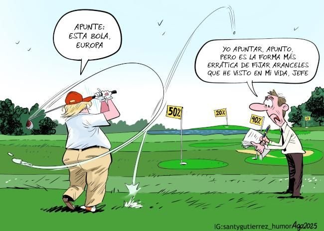 Sofi Siete (@sietesofi) on Twitter photo El 'acuerdo' arancelario #UE - #USA en clave de #golf por <a href="/donTomasSerrano/">Tomás Serrano</a>, JJ Aós <a href="/NoticiasNavarra/">Diario de Noticias</a> y <a href="/santygutierrez/">Santy Gutiérrez</a>
➕La semana en viñetas #cartoon #cartoons #humor
👉vetustideces.blogspot.com/2025/07/la-sem… El 'acuerdo' arancelario #UE - #USA en clave de #golf por <a href="/donTomasSerrano/">Tomás Serrano</a>, JJ Aós <a href="/NoticiasNavarra/">Diario de Noticias</a> y <a href="/santygutierrez/">Santy Gutiérrez</a>
➕La semana en viñetas #cartoon #cartoons #humor
👉vetustideces.blogspot.com/2025/07/la-sem…