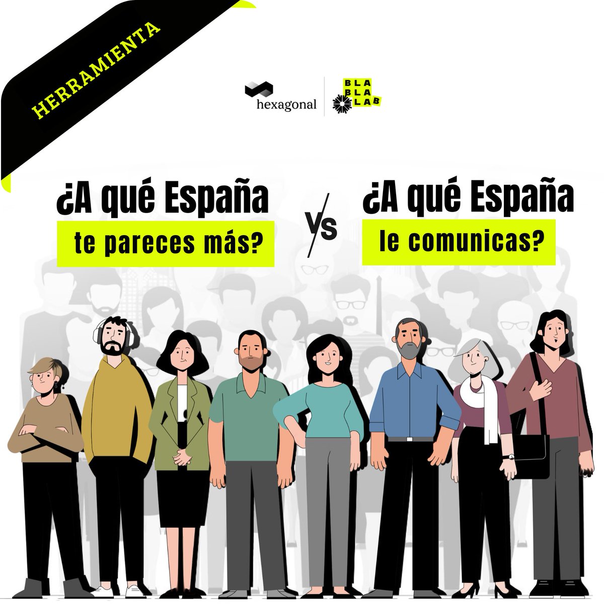 ¿Sabes a cuál de #LasOchoEspañas te pareces más? ¿Has comparado ese resultado con el segmento al que le comunicas?

Responde 10 preguntas para saberlo: goo.su/GoznJq

🟢Al final, podrás inscribirte en el panel de personas #LasOchoEspañas ¡Invita a tu público a hacerlo!