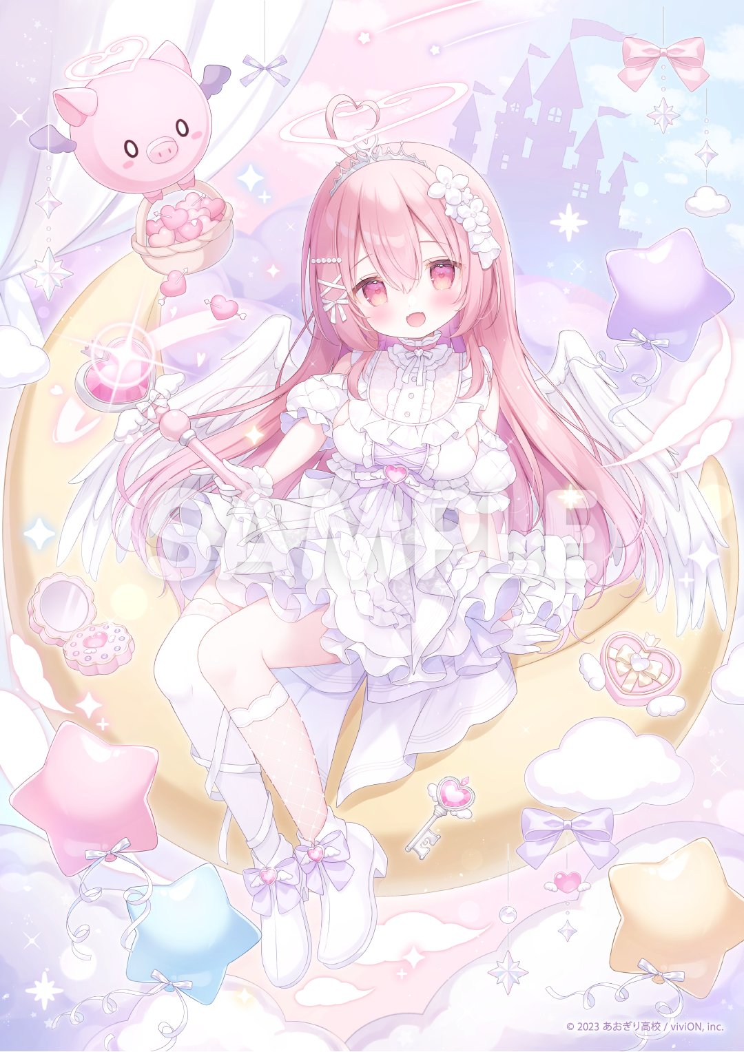 めいくあっぷ！ 特典サイン色紙 我部りえる WS】とびっきりのワンショット! 我部りえる(サイン+箔押し)【SEC