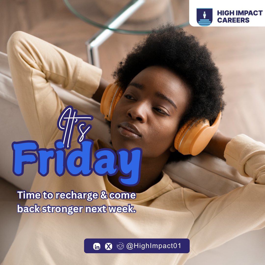 Finally the workweek hustle is behind us, and the weekend adventure awaits us.
Let's kick off this Friday with good vibes.
#TGIF