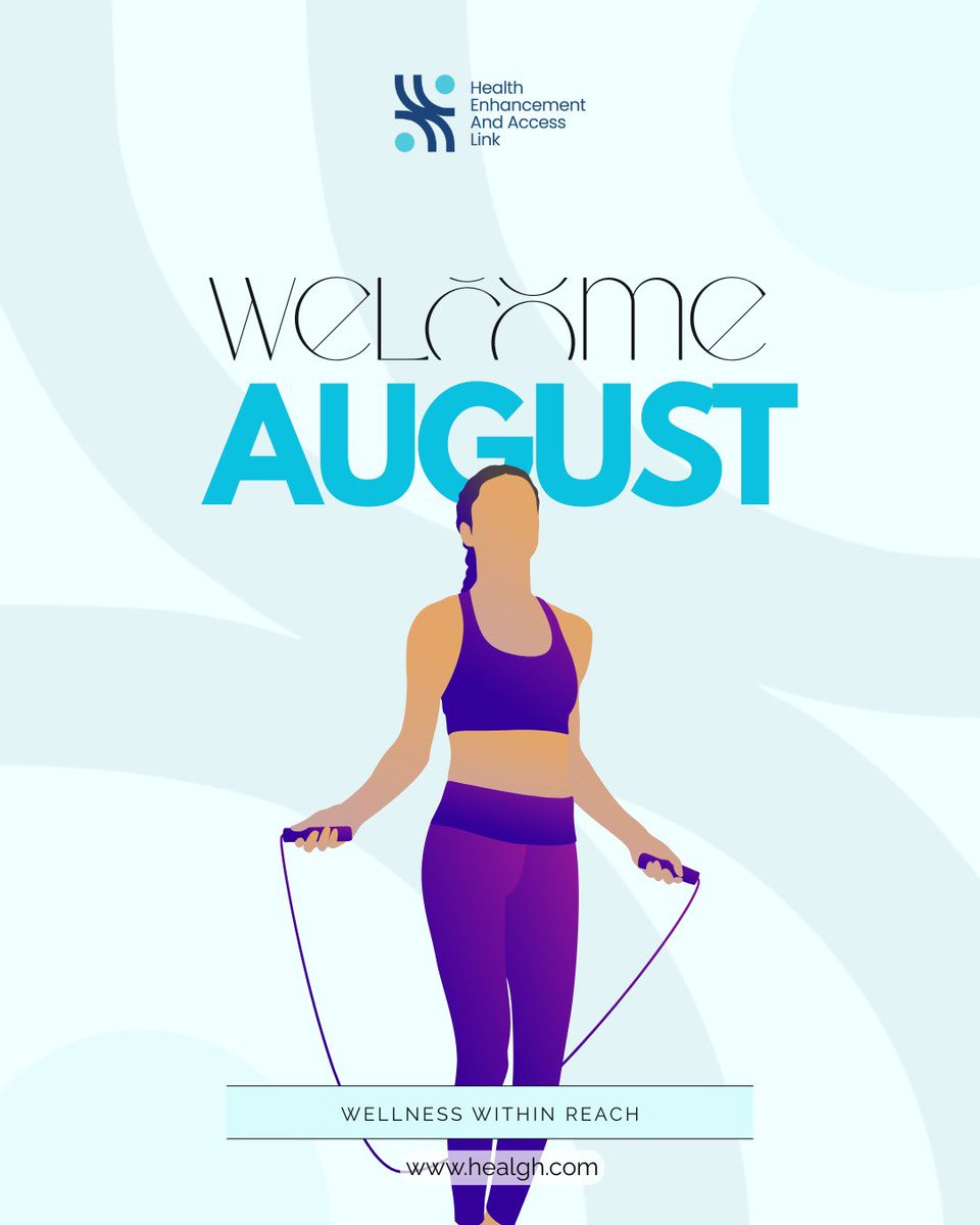 gh_heal's tweet photo. Welcome, August! 🌿
This month, we’re jumping into wellness, movement, and intentional living.
Let’s make health a habit. 💪🏽

#WellnessWithinReach | https://t.co/8Sfduofjls
#LaCasaDeLosFamososMx #Medical #healthlink #Battlefield6 https://t.co/gxzuEpuKw8
