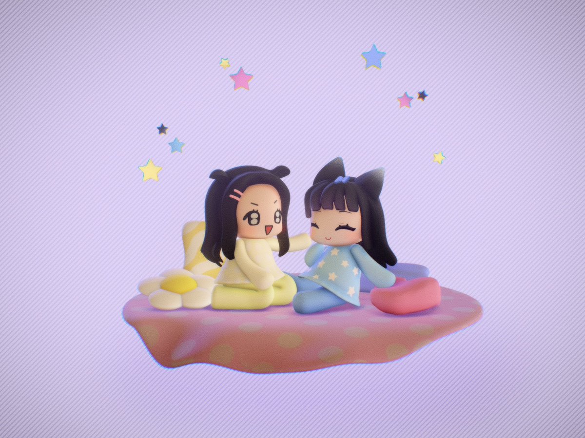 💛🩵룸메이트
#희어로즈 #nomadsculpt