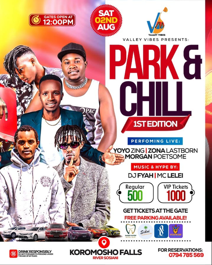 FyahRaj's tweet photo. Biggest And Baddest Park &amp; Chill Event In Eldoret Is Tomorrow.
I'm Your Official Dj 
See You There 🫡

#ItsFyah🔥

#Eldoret
#ParkandChill https://t.co/ouQMaOyXJ8
