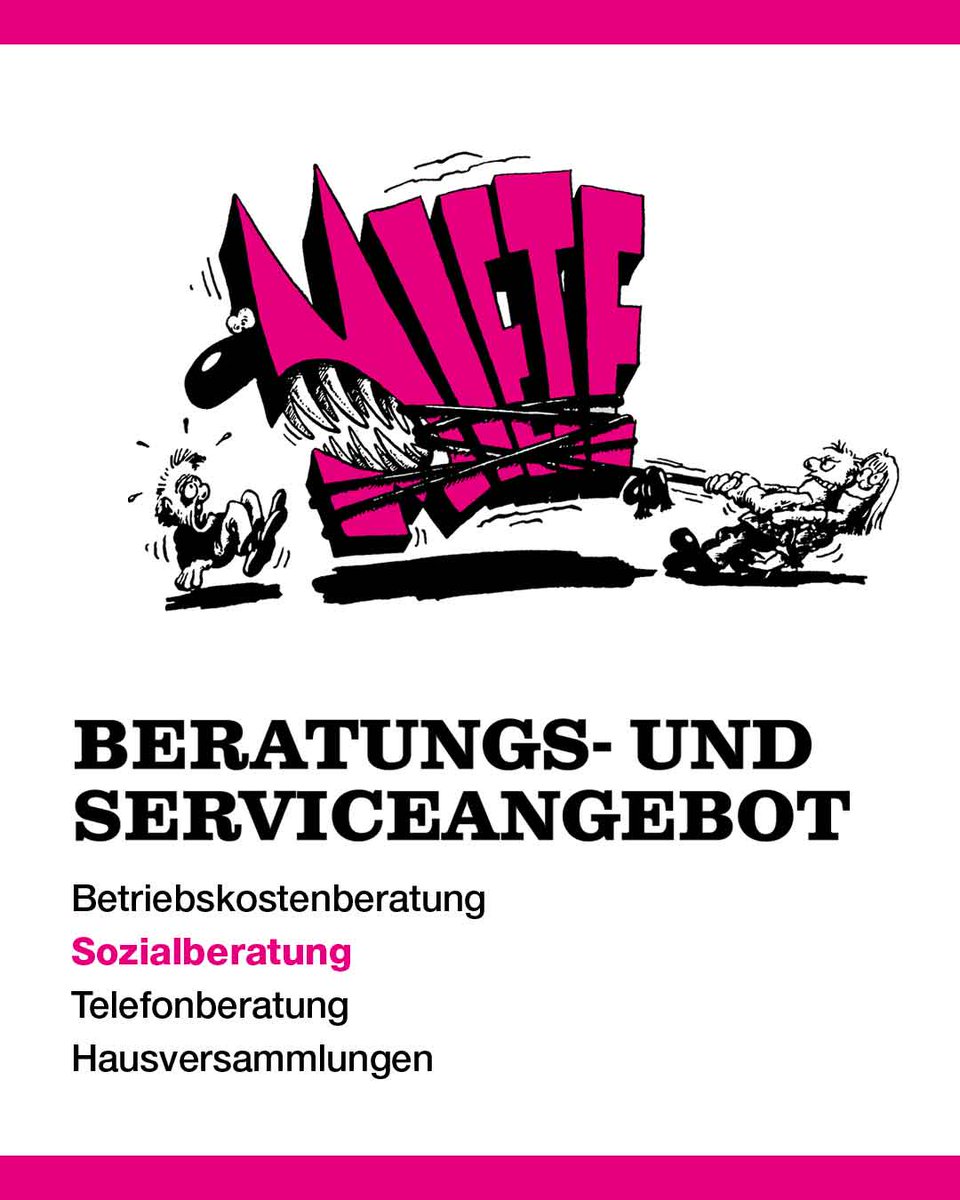 Beratungs- und Serviceangebot der BMG

#Sozialberatung

Jurist/innen u. Sozialarbeiter/innen beraten zu sozialrechtlichen Fragen (kein Mietrecht), unterstützen beim Ausfüllen von Anträgen (#Bürgergeld,  #Prozesskostenhilfe usw.). Auch für Nichtmitglieder!

bmgev.de/beratung/sozia…