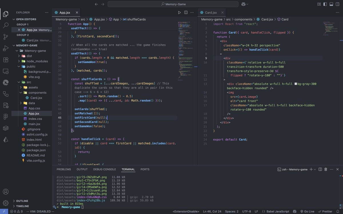 Just finished building this Memory Game ✨
Started with a playful prototype and turned it into something real 🎮
Not gonna lie… the design feels kinda off 😅
Tried a few things but couldn’t come up with anything better for now.

Check out 👉🏻: memo-flip-game.netlify.app