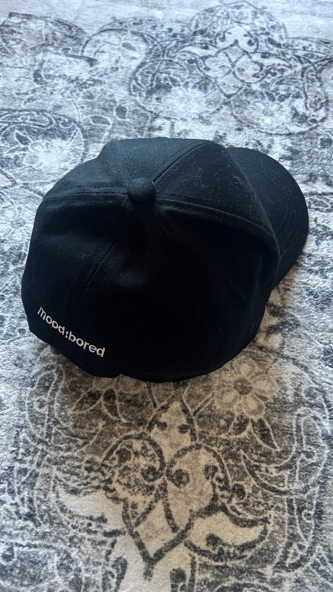 歌代ニーナ　“MOOD:BORED” CAP (BLACK) キャップ 歌代ニーナ “MOOD:BORED” CAP (BLACK) キャップ