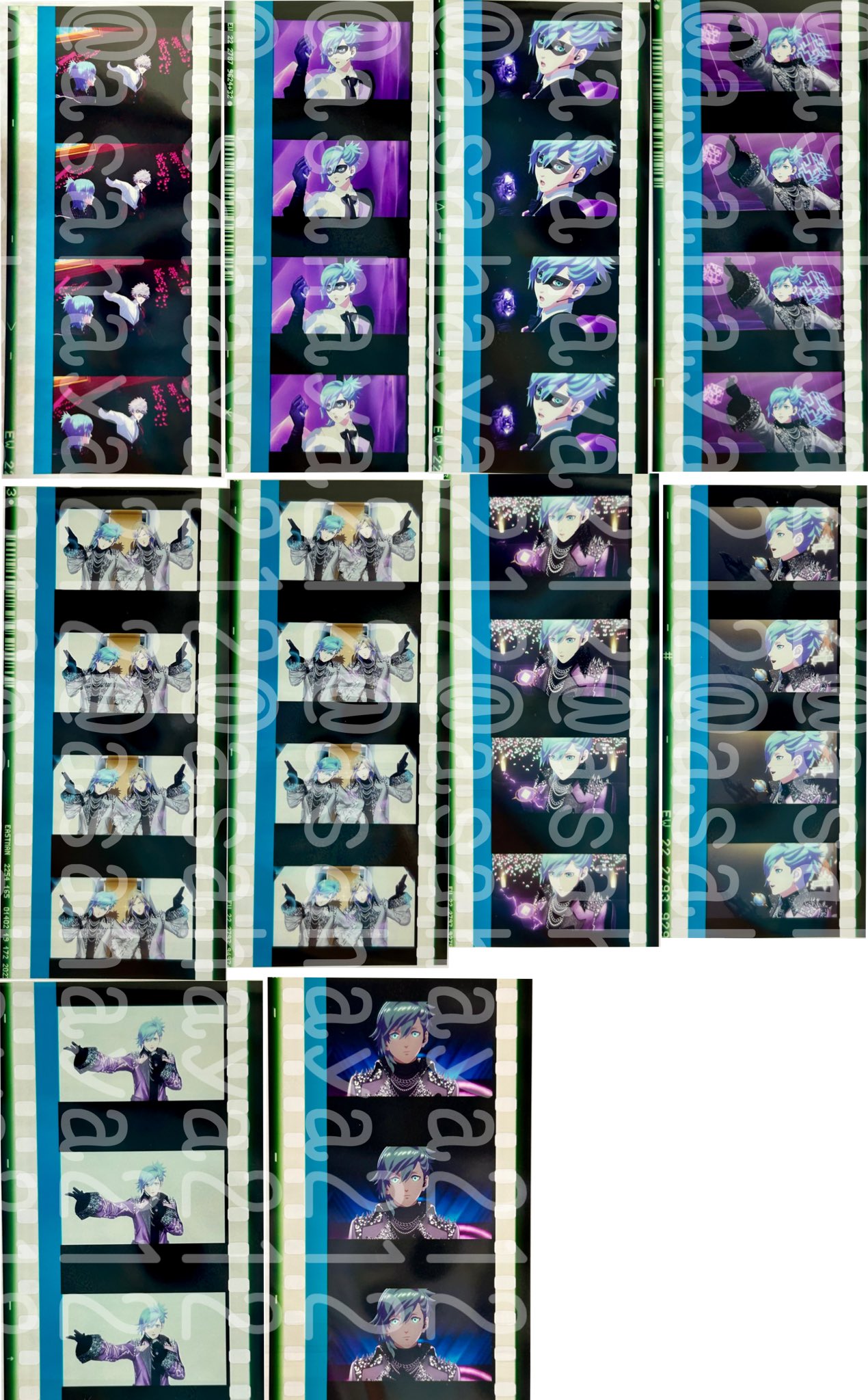 うたプリ 　タブナイ　タブキス　コマフィルム　特典　メドレー 警備員 うたプリ タブナイ タブキス コマフィルム 特典 嶺二 メドレー