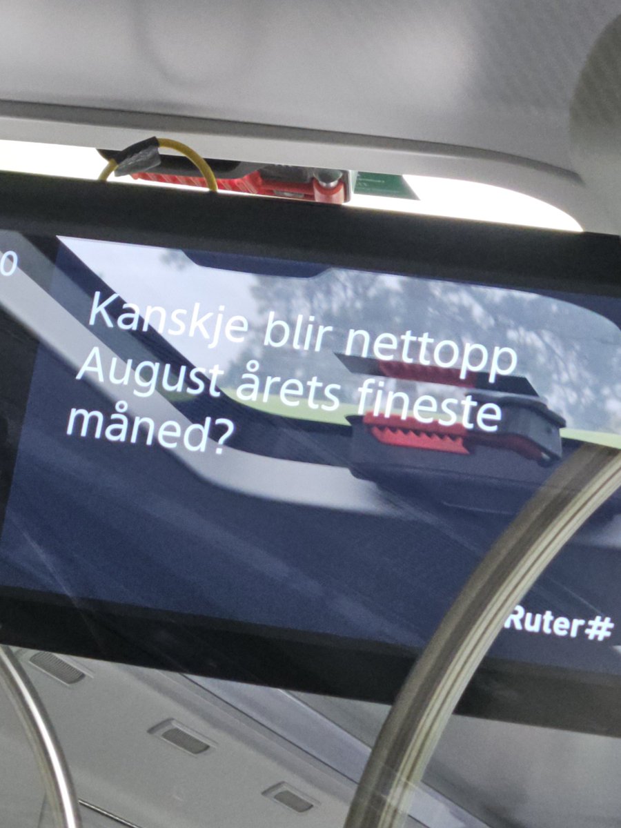 krogstad's tweet image. Virkelig @Ruter? Kanskje august blir måneden dere leser korrektur?