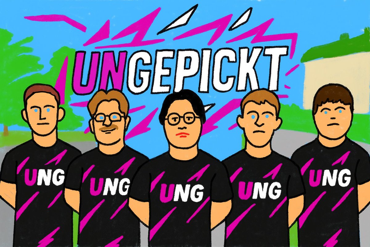 gepickt🎉 (@ungepickt) on Twitter photo Alle 2 Jahre grüßt das Murmeltier oder so🤪
Eure Lieblings Nicht-Orga ist wieder da und bereit die <a href="/dachcs/">DACH CS Masters</a> SPK2 aufzumischen⚔️
Elias 'pony-san' F. 🇩🇪
Marcel 'XCR_' A. 🇩🇪
Joshua 'Kirito' C. 🇩🇪
Fynn 'statikS' S. 🇩🇪
Tom 'zeko' D. 🇩🇪
#unspicktkeiner (oder vllt doch?👀) Alle 2 Jahre grüßt das Murmeltier oder so🤪
Eure Lieblings Nicht-Orga ist wieder da und bereit die <a href="/dachcs/">DACH CS Masters</a> SPK2 aufzumischen⚔️
Elias 'pony-san' F. 🇩🇪
Marcel 'XCR_' A. 🇩🇪
Joshua 'Kirito' C. 🇩🇪
Fynn 'statikS' S. 🇩🇪
Tom 'zeko' D. 🇩🇪
#unspicktkeiner (oder vllt doch?👀)