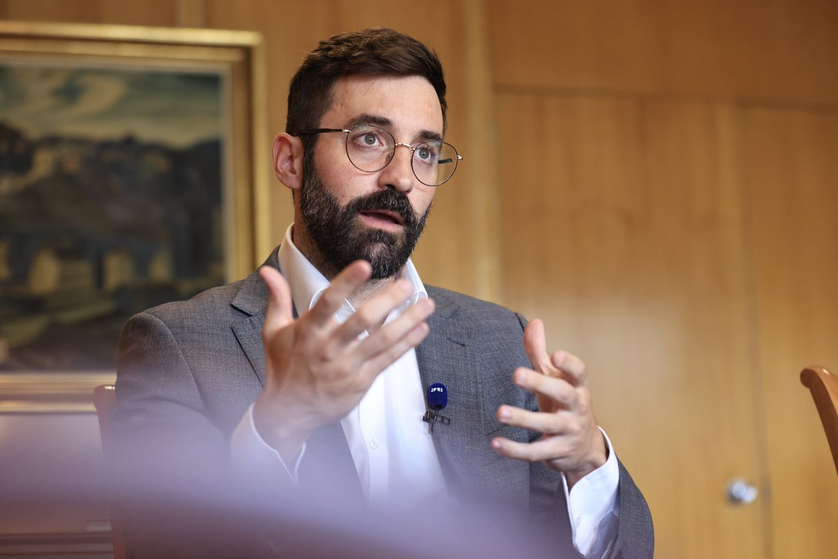 Fotografías del secretario de Estado de Energía, Joan Groizard, durante una entrevista con <a href="/EFEnoticias/">EFE Noticias</a>

📸©️ Pablo R. Seco