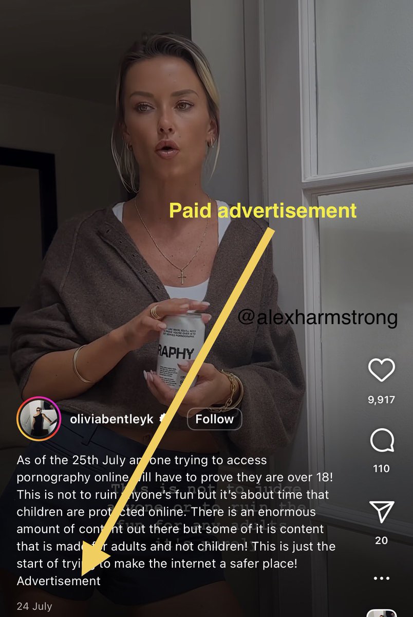 EXPOSED:

OFCOM are PAYING influencers to spread propaganda about the Online Safety Act in the UK.

Orwell’s 1984 isn’t just HERE it’s in full motion.

Thank you to <a href="/DrHoenderkamp/">Renée Hoenderkamp</a> for bringing this to my attention.