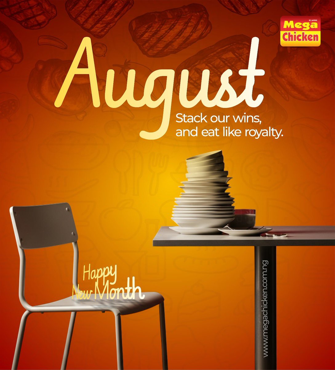 Welcome to August! Mega taste. Mega vibe. Happy August from your flavor HQ.

#megachicken #newmonth