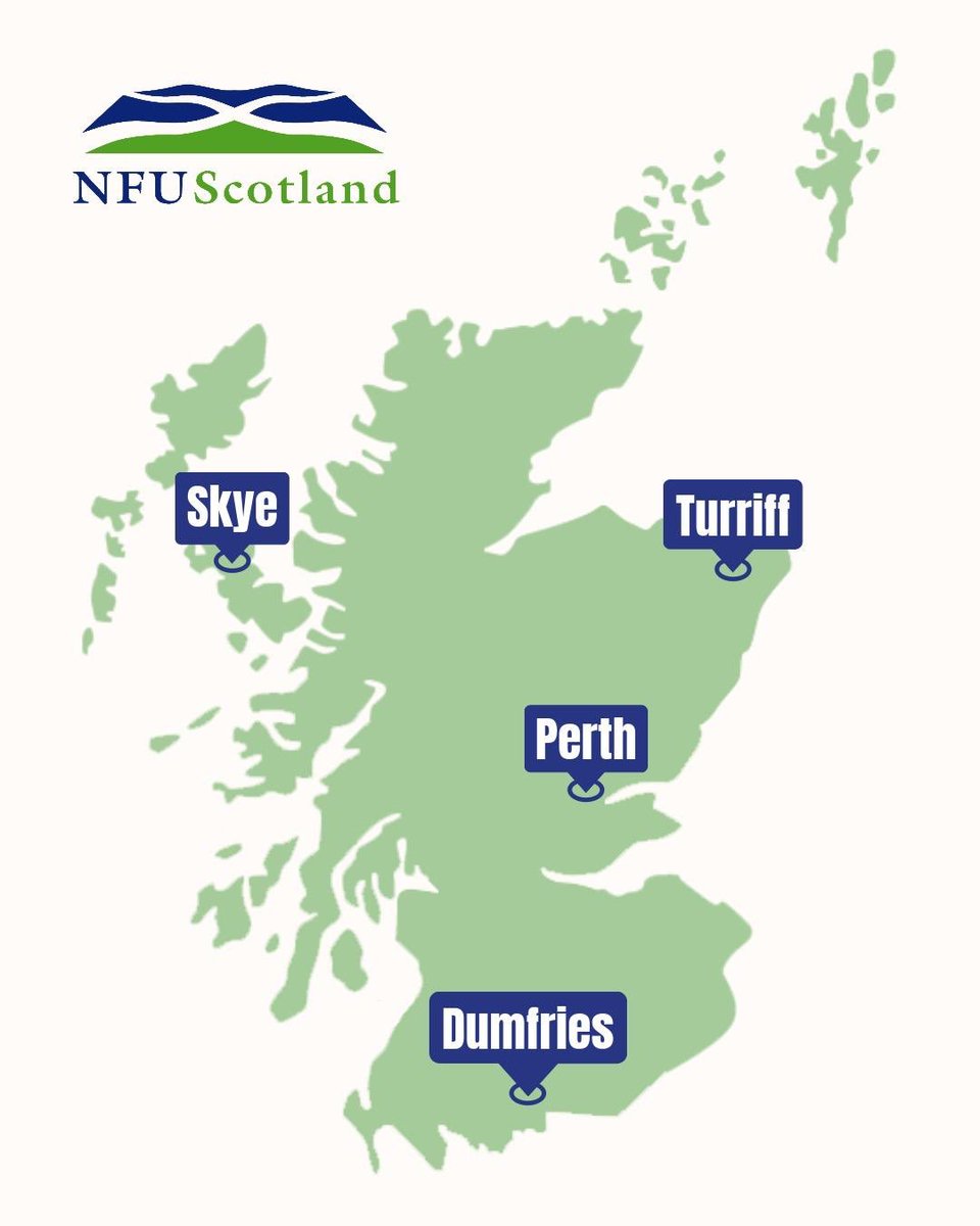 John Davidson (@nfusjohnd) on Twitter photo 📣 SUPER SATURDAY & SUNDAY!
Busy weekend for the <a href="/NFUStweets/">NFU Scotland</a> top team as we attend Agri shows across the country. Please come and say hello - here’s who is where:
- Skye: Duncan
- Dumfries: Robert
- Perth: Andrew and me
- Turriff (Sunday/Monday): Andrew, Robert & me 📣 SUPER SATURDAY & SUNDAY!
Busy weekend for the <a href="/NFUStweets/">NFU Scotland</a> top team as we attend Agri shows across the country. Please come and say hello - here’s who is where:
- Skye: Duncan
- Dumfries: Robert
- Perth: Andrew and me
- Turriff (Sunday/Monday): Andrew, Robert & me