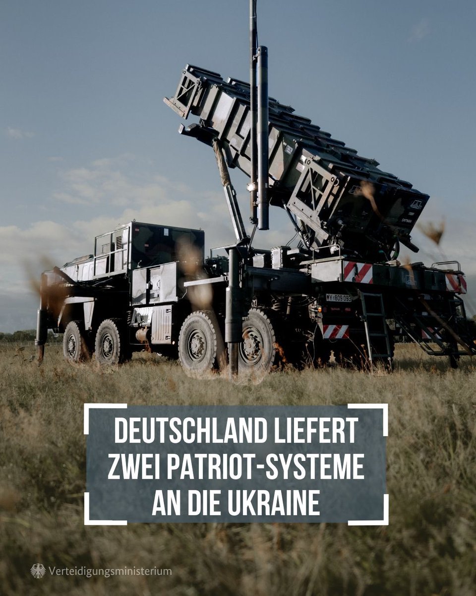 Als ich heute aufgewacht bin, habe ich in den Nachrichten gelesen: Die Zahl der Todesopfer des gestrigen russischen Angriffs auf Kyjiw ist auf 31 gestiegen. Genau deshalb ist die Entscheidung Deutschlands, zwei weitere Patriot-Systeme zu liefern, so wichtig.
#DankeDeutschland