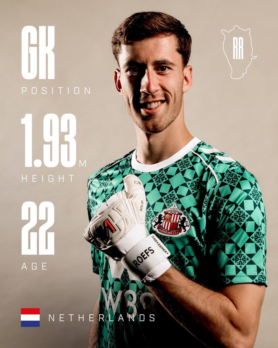 ✅ RESMI: Sunderland mengamankan tanda tangan Robin Roefs (22/GK/🇳🇱) dari NEC Nijmegen! 🔴⚪️

Biaya transfer €13 juta (termasuk add-ons), dan Roefs meneken kontrak jangka panjang selama 5 tahun di Inggris. ⛔🧤