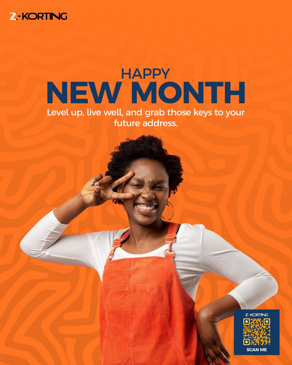 New month, new mood, new moves!
The future isn’t waiting, so why should you?
Start the month by investing in what really matters Your dream address.
Level up with Zkorting because good vibes and great investments go hand in hand.
Scan the code. Secure your future.