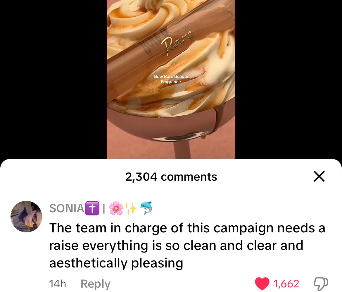 I need the fragrance team to work on all future rare campaigns idc 😭