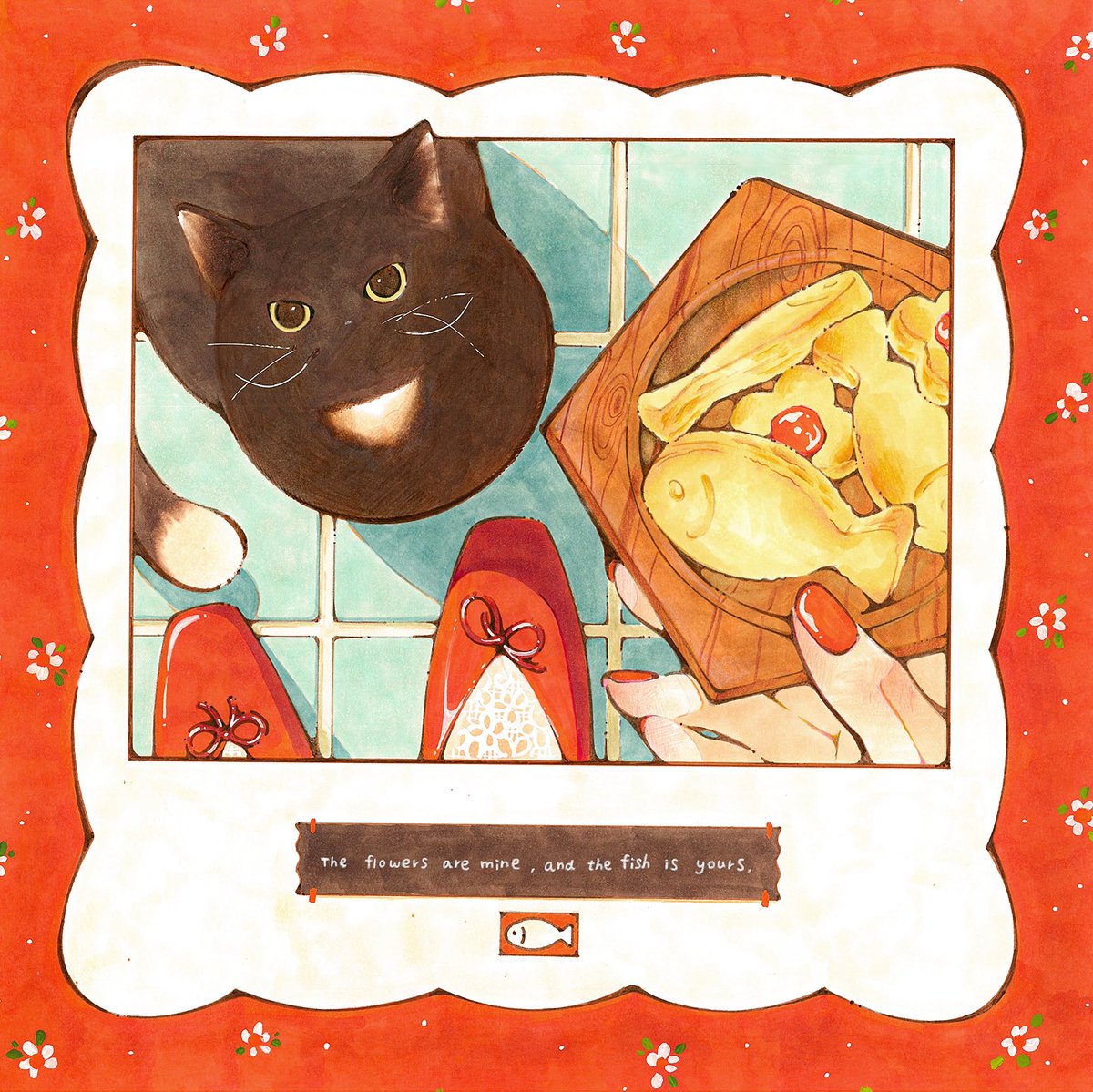 The flowers are mine, the fish are yours.

#CATPOWER2025