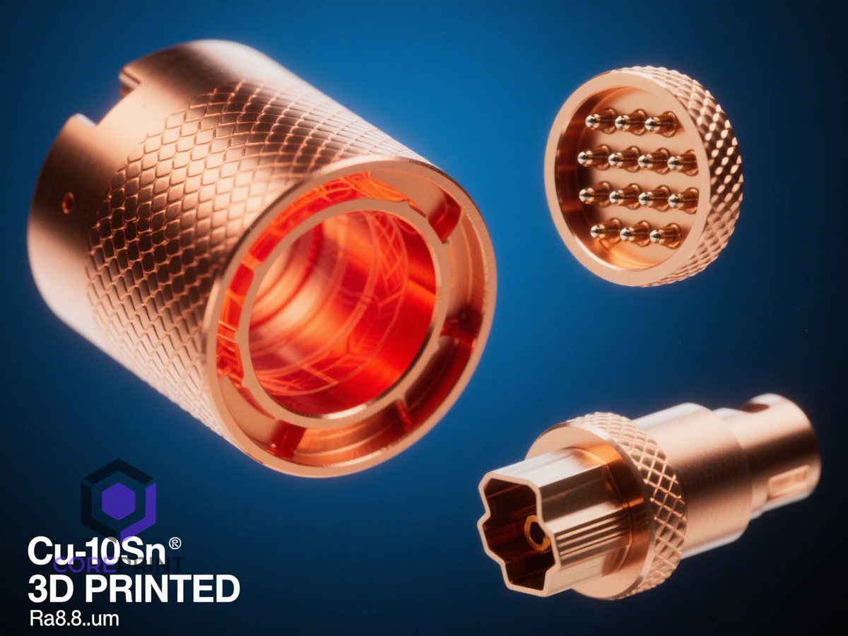 CorePrint_SZ's tweet image. CorePrint specializes in 3D printing services, and now we can also provide 3D printing for copper alloy materials! Whether it's for precision parts or small-batch production, we can meet your needs. Feel free to contact me at any time.#CorePrint #PrintingService