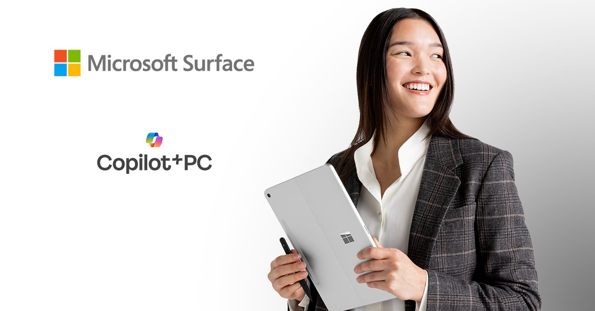 TibosSolutions's tweet image. The new Microsoft Surface Pro 12&quot; is here.

🤖 Built with Copilot+
⚡ Powered by Snapdragon® X Plus
💼 Designed for hybrid productivity

AI-powered. Ultra-light. Business-ready.

Reply or DM us to get it at the best price!